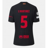 Barcelona Inigo Martinez #5 Fußballbekleidung Auswärtstrikot 2024-25 Kurzarm